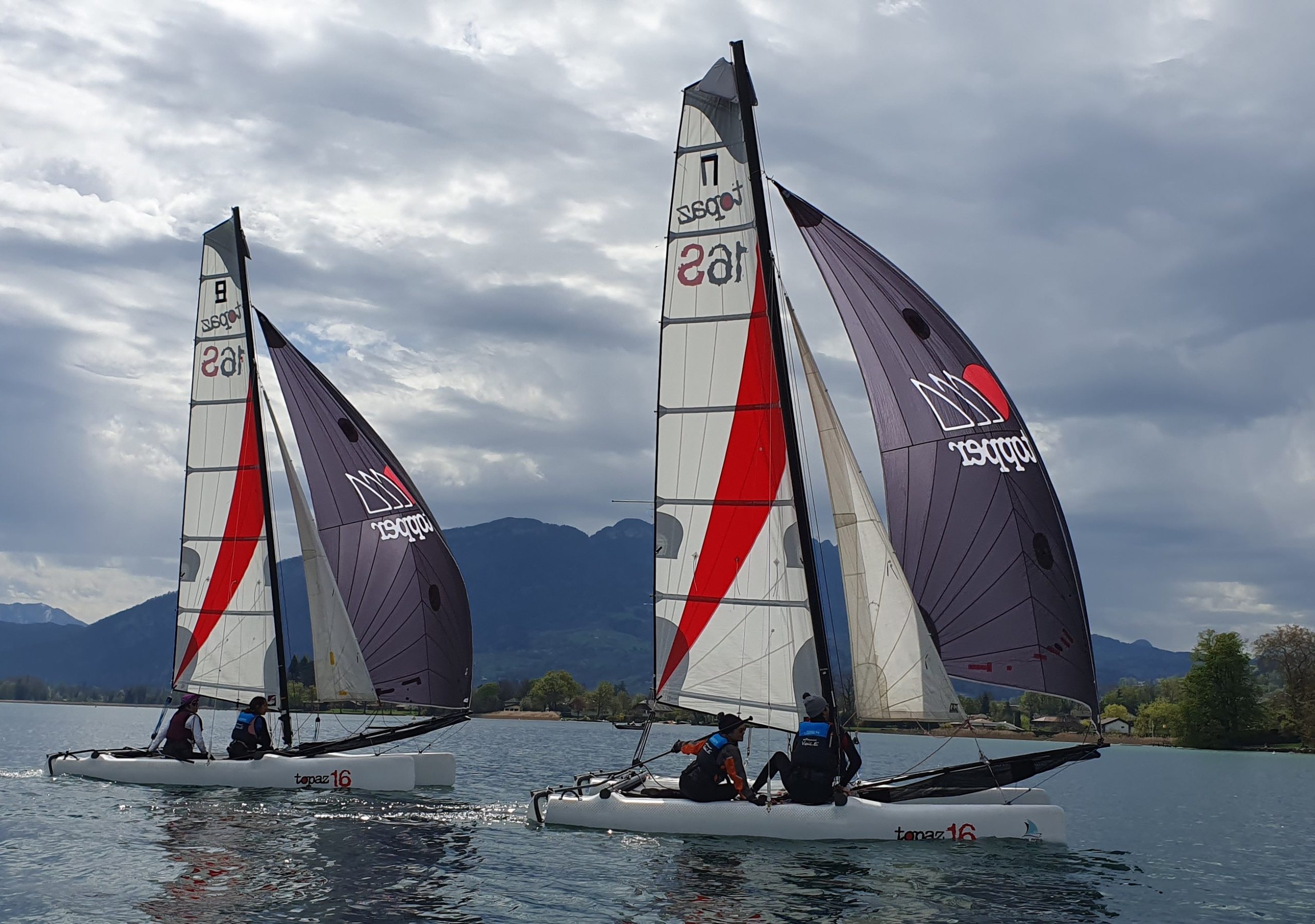 Entraînement interclubs - Lac d'Annecy 18 avril